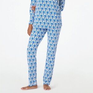 Roller Rabbit Blue and White Pajama Set